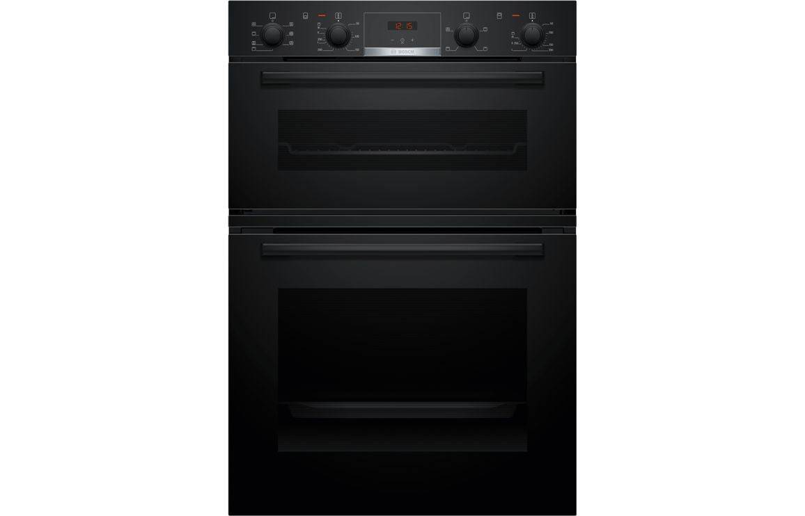 Bosch Series 4 MBS533BB3B Double Electric Oven - Black