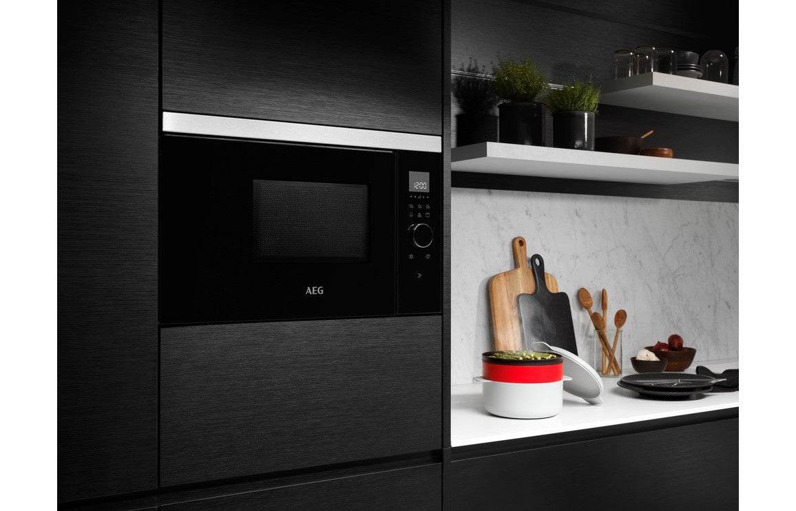 AEG MBB1756SEM B/I Microwave - Black