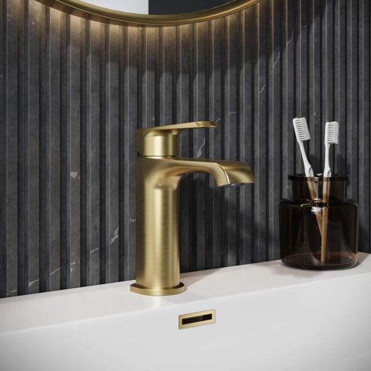 Montana Mono Basin Mixer Brushed Brass