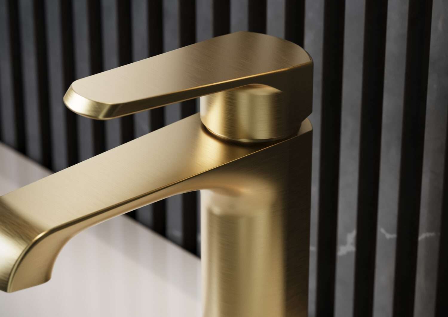 Montana Mono Basin Mixer Brushed Brass