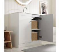 Mayfair 500mm Floor Standing WC Unit - Matt White