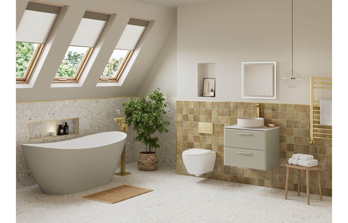 Catherine 500x500mm Square Back-Lit LED Mirror