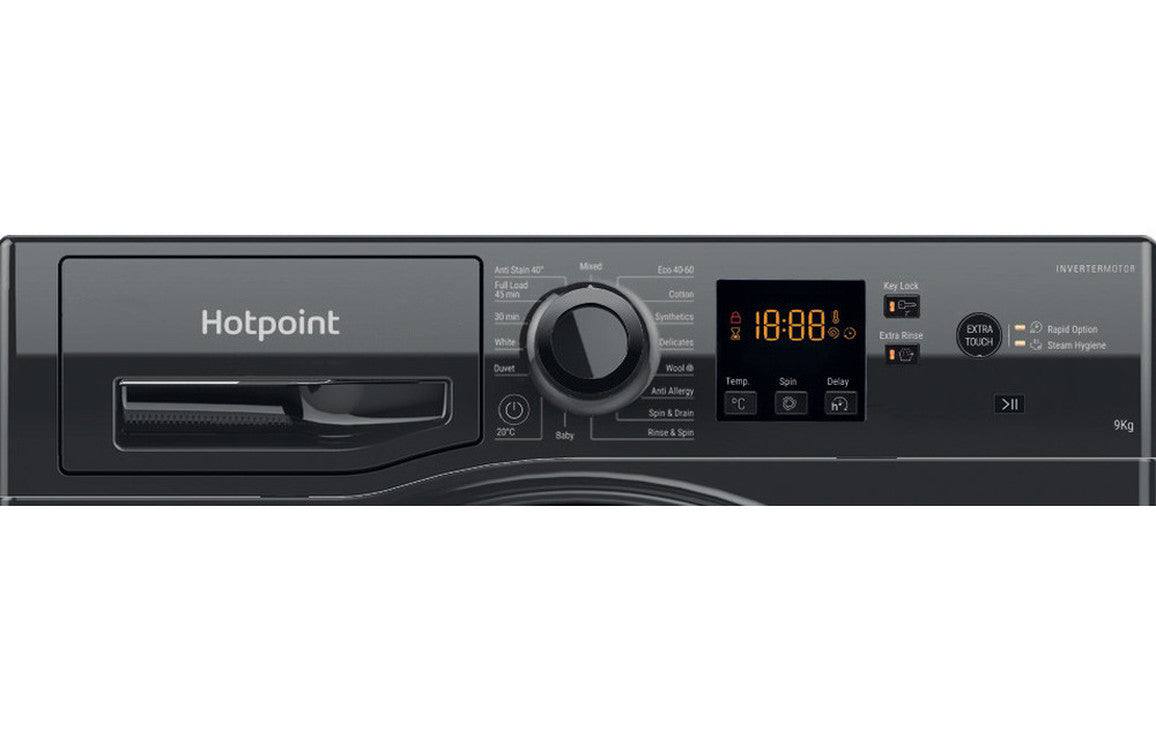 Hotpoint NSWM 963C BS UK N F/S 9kg 1600rpm Washing Machine - Black