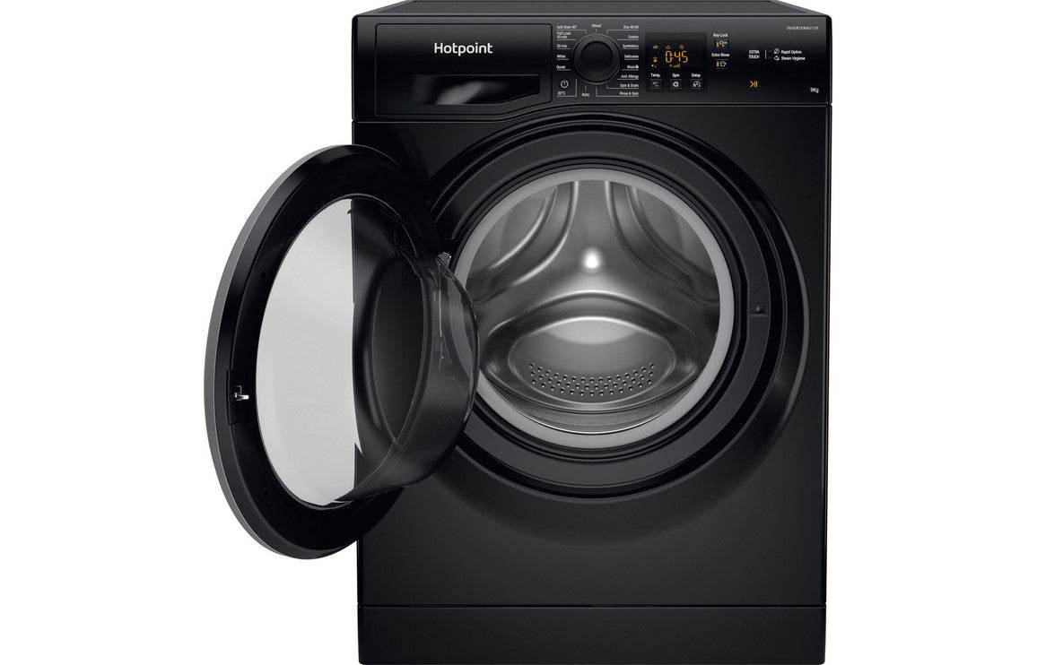 Hotpoint NSWM 963C BS UK N F/S 9kg 1600rpm Washing Machine - Black