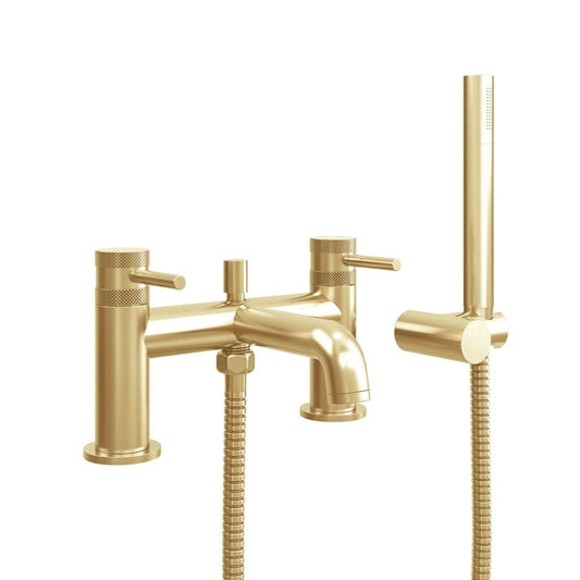 Bath Shower Mixer Brushed Brass