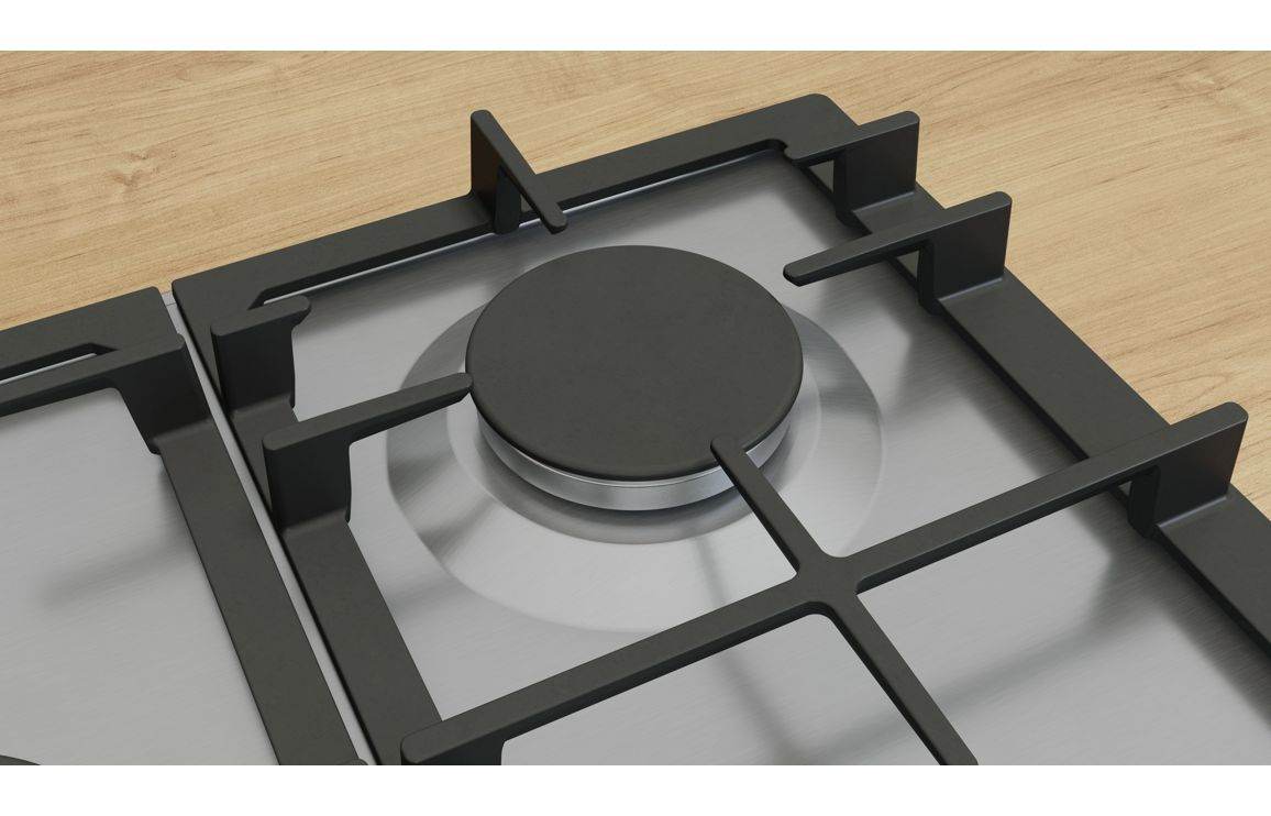 Bosch Series 6 PCQ7A5I90 75cm Gas Hob - St/Steel