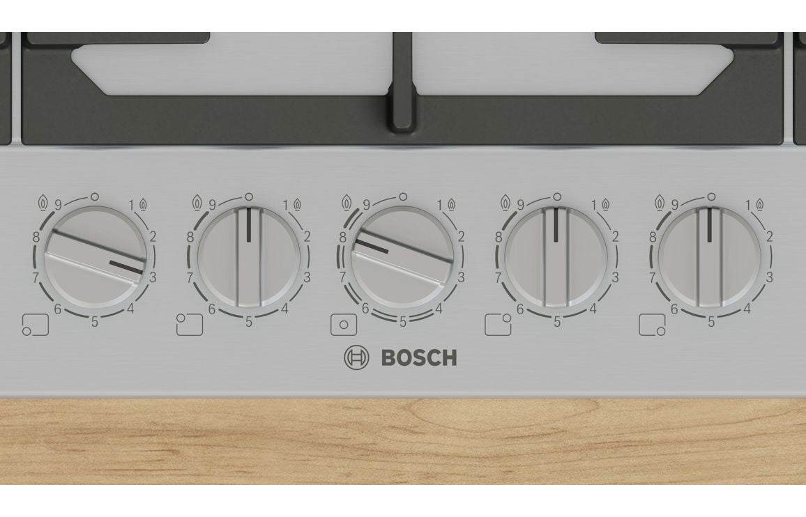 Bosch Series 6 PCR9A5B90 90cm Gas Hob - St/Steel