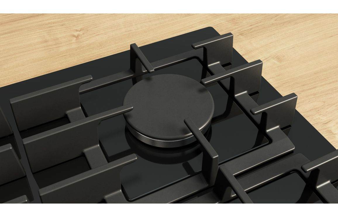 Bosch Series 6 PPP6A6I40 60cm Gas on Glass Hob - Black