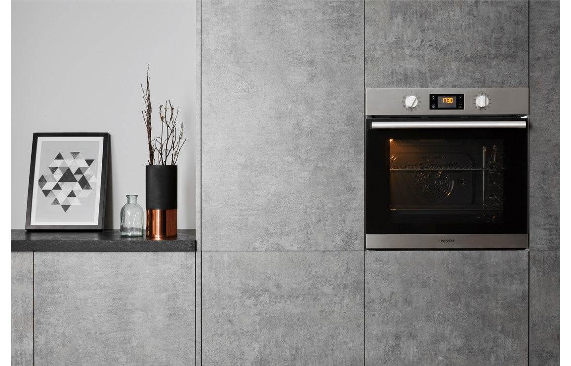 Hotpoint SA2 840 P IX Single Pyrolytic Oven - St/Steel