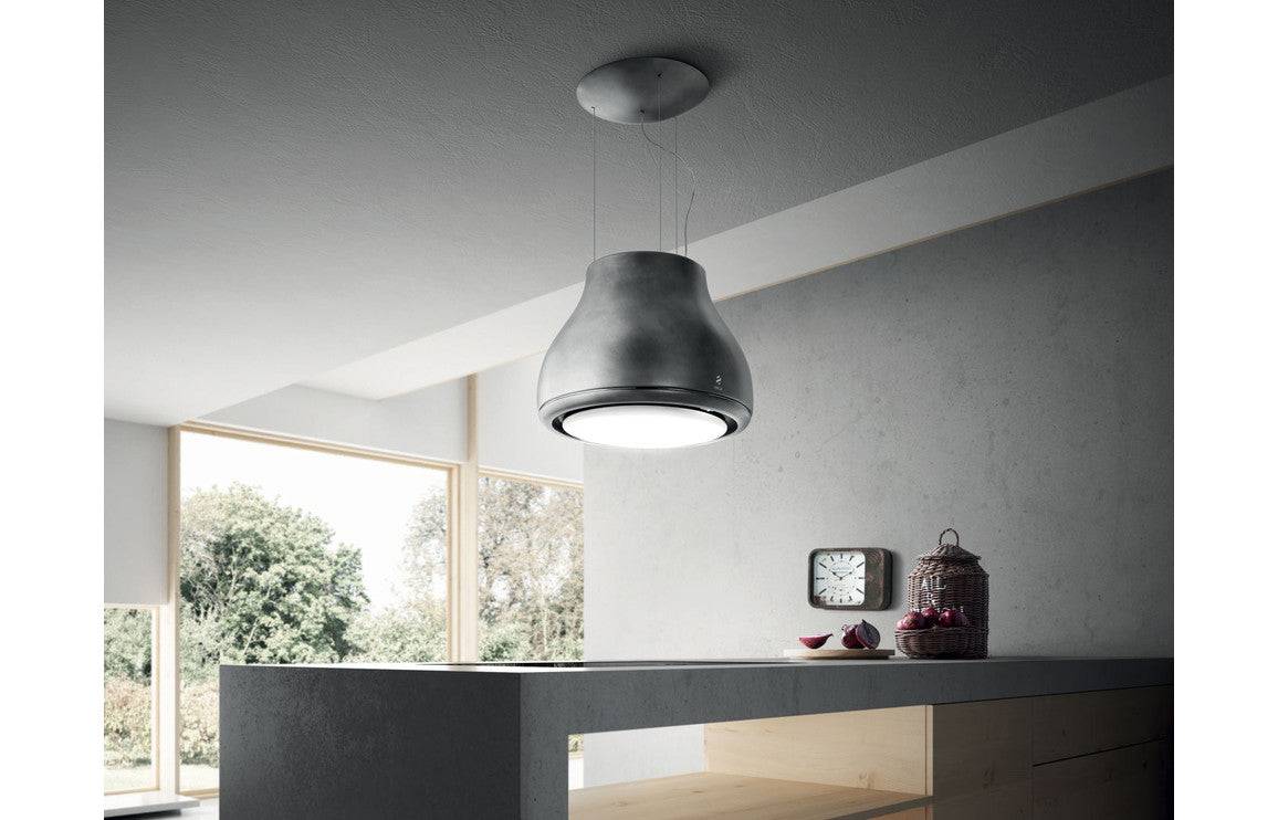 Elica Shining 50cm Suspended Hood - Rust, Peltrox