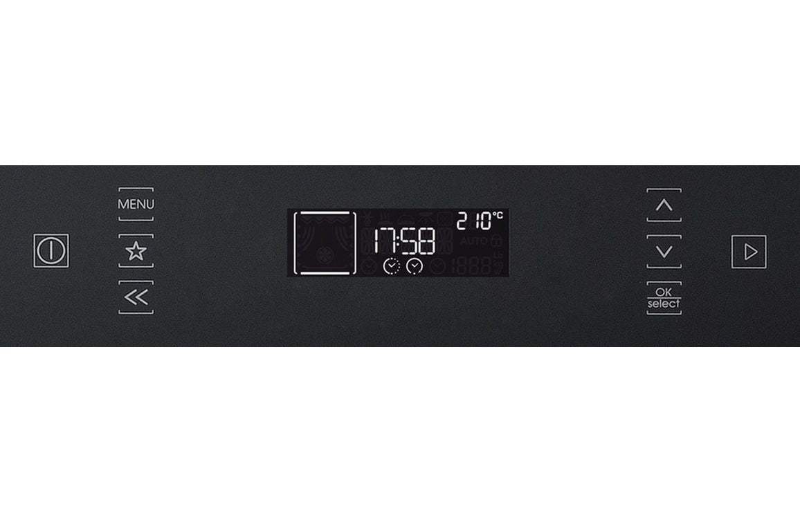 Hotpoint SI6 871 SP BL Single Pyrolytic Oven - Black