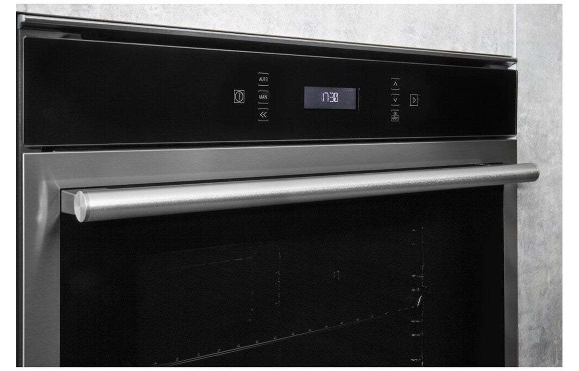 Hotpoint SI6 874 SH IX Single Electric Oven - Black & St/Steel