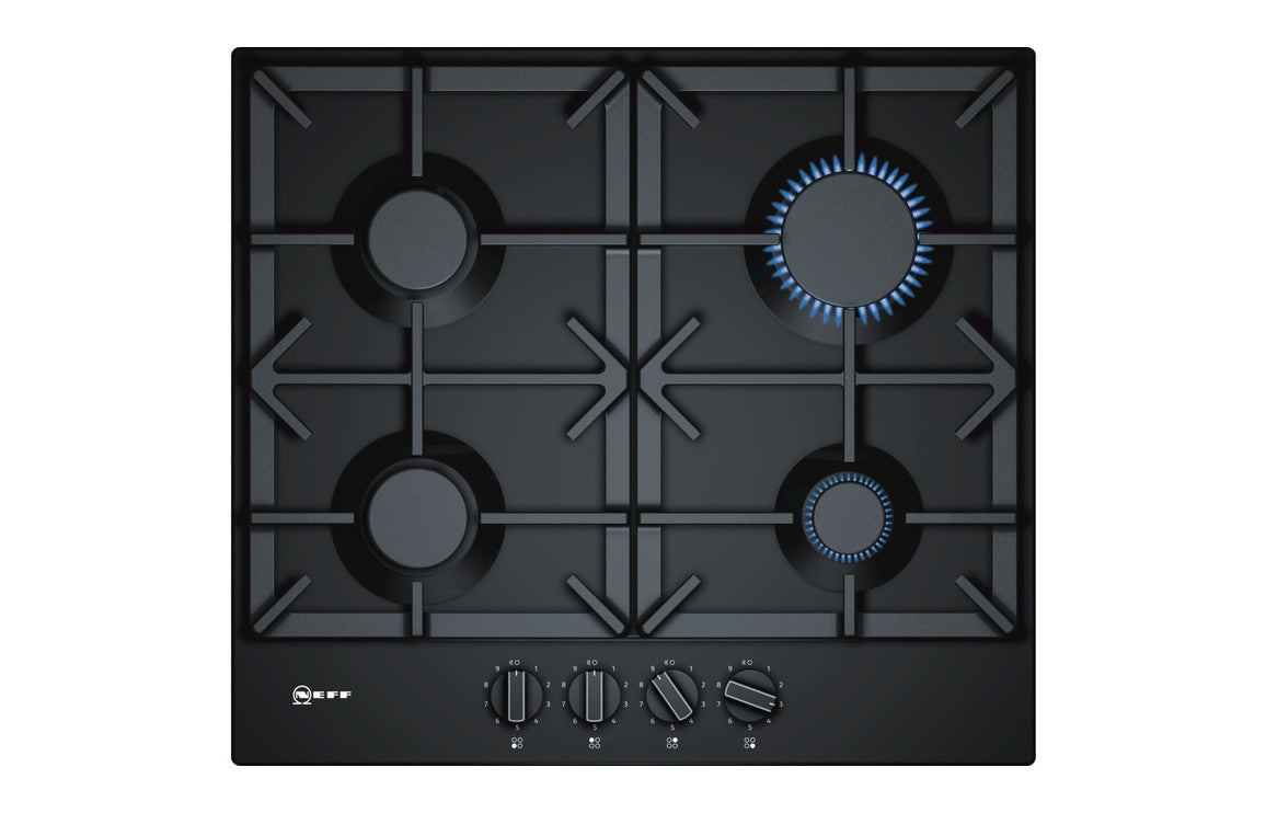 Neff N70 T26DS49N0 60cm Gas Hob - St/Steel or Neff N70 T26DS49S0 60cm Gas Hob - Black