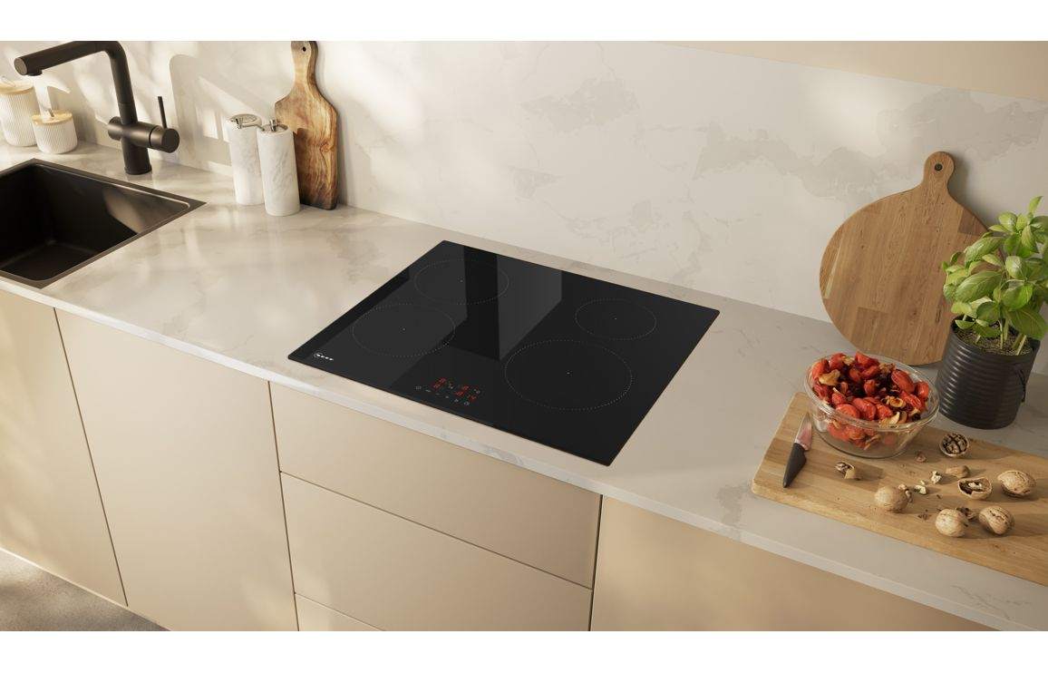 Neff N30 T36FBE1L0  60cm Induction Hob - Black Glass