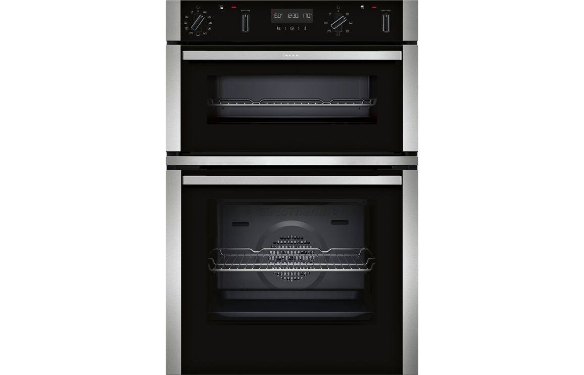 Neff N50 U2ACH7AN7B Double Pyrolytic Oven - St/Steel