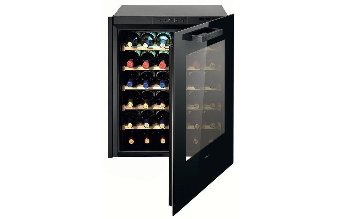 Elica Veritas BI36 B/I 60cm Wine Cabinet - Black Gloss