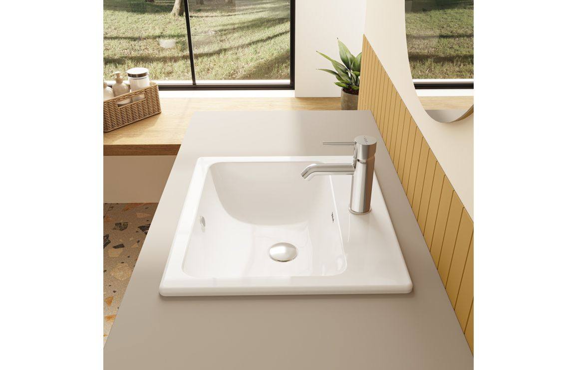 VitrA S20 500x450mm 1TH Countertop/Vessel Washbowl - White
