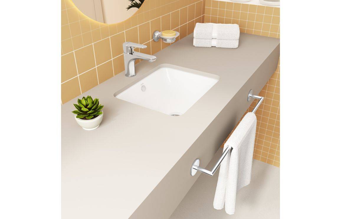 VitrA S20 450x370mm 0TH Undercounter Basin - White