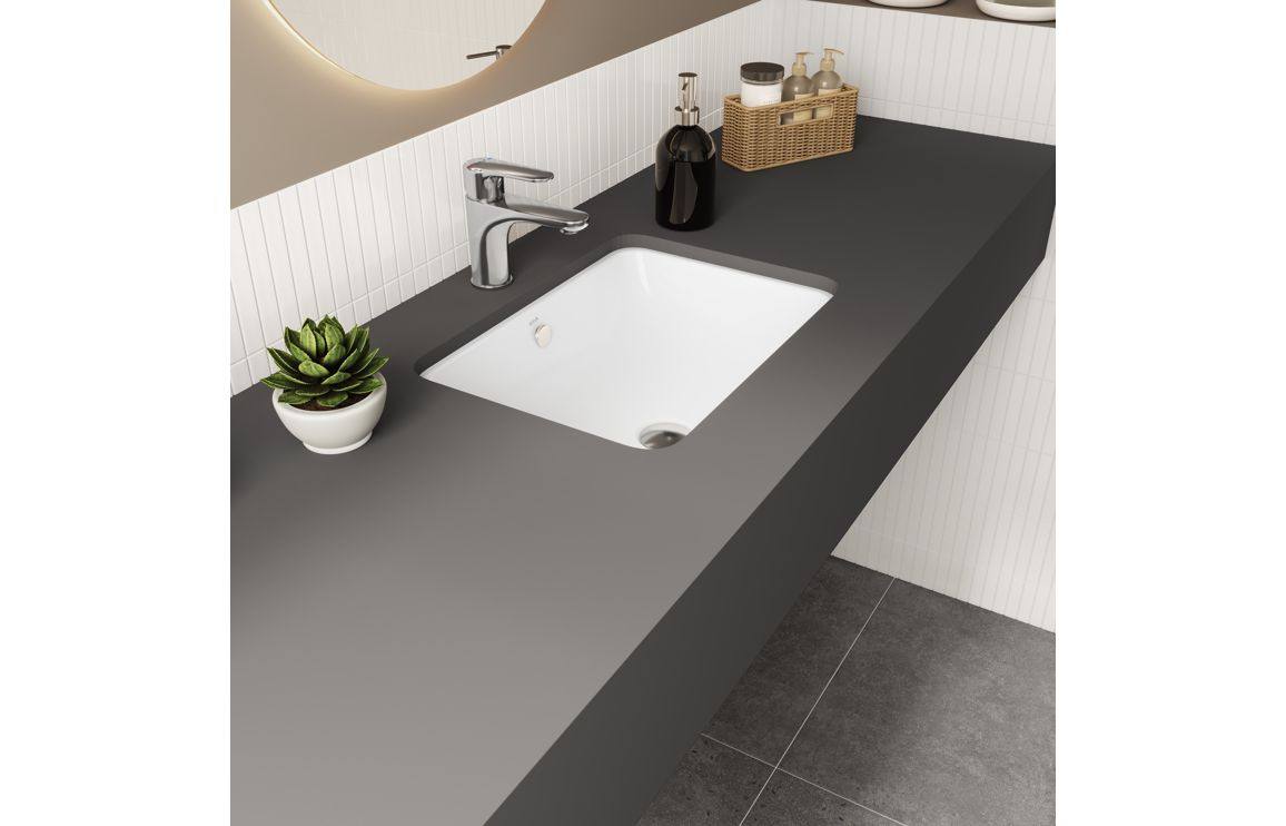 VitrA S20 500x370mm 0TH Undercounter Basin - White