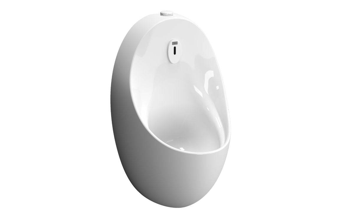 VitrA Urinal w/Integrated Flush - White