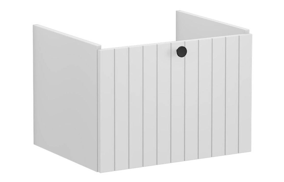 VitrA Root Groove 60cm 1 Drawer Washbasin Unit - Matt White, Matt Fjord Green, Matt Grey, Matt Dark Blue, Matt Graphite, Matt Light Grey,  Matt Retro Green