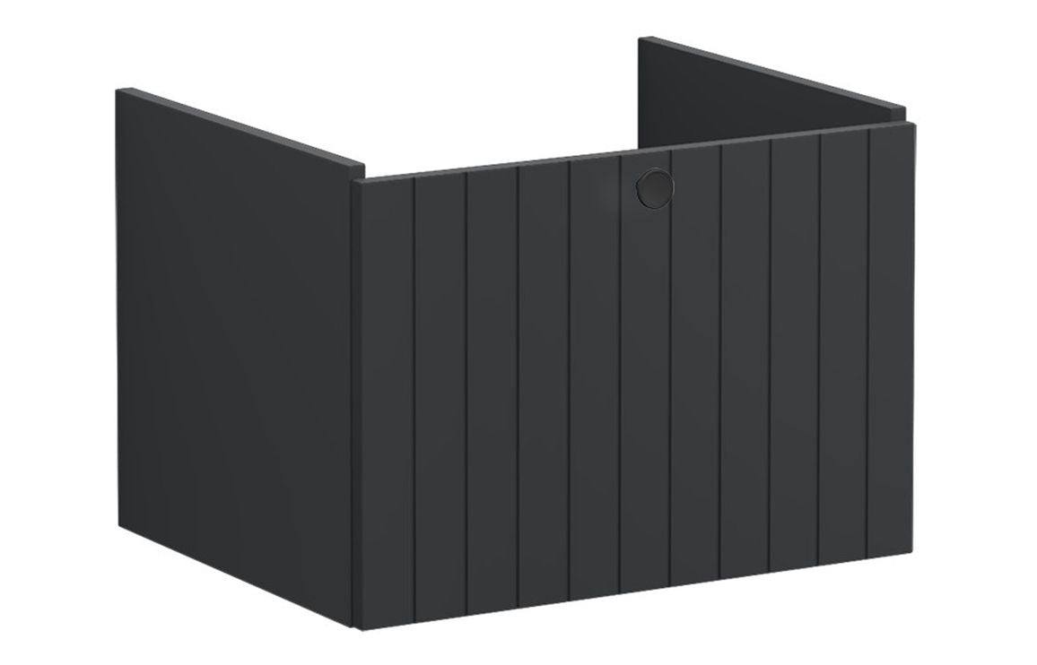 VitrA Root Groove 60cm 1 Drawer Washbasin Unit - Matt White, Matt Fjord Green, Matt Grey, Matt Dark Blue, Matt Graphite, Matt Light Grey,  Matt Retro Green