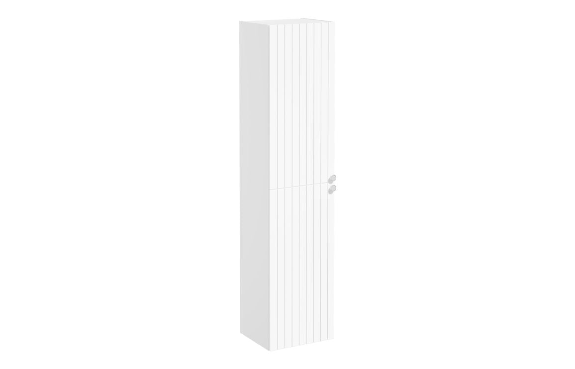 VitrA Root Groove 40cm 2 Door Tall Unit (LH Hinge) - Matt White, Matt Fjord Green, Matt Grey, Matt Dark Blue, Matt Graphite, Matt Light Grey,  Matt Retro Green