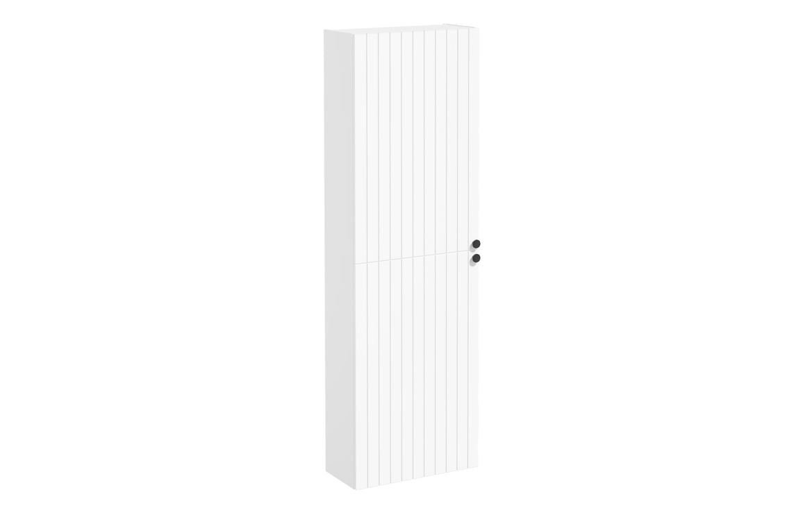 VitrA Root Groove 55cm 2 Door Slim Tall Unit (LH Hinge) - Matt White, Matt Fjord Green, Matt Grey, Matt Dark Blue, Matt Graphite, Matt Light Grey,  Matt Retro Green