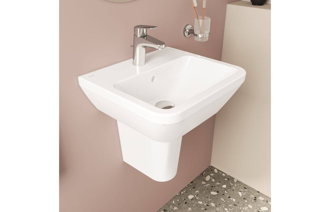 VitrA Integra 445x400mm 1TH Basin w/Overflow - White