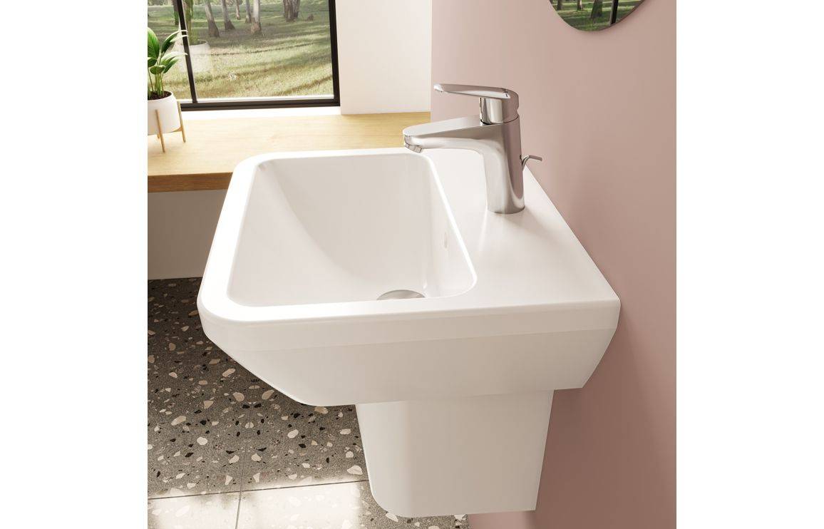 VitrA Integra 445x400mm 1TH Basin w/Overflow - White