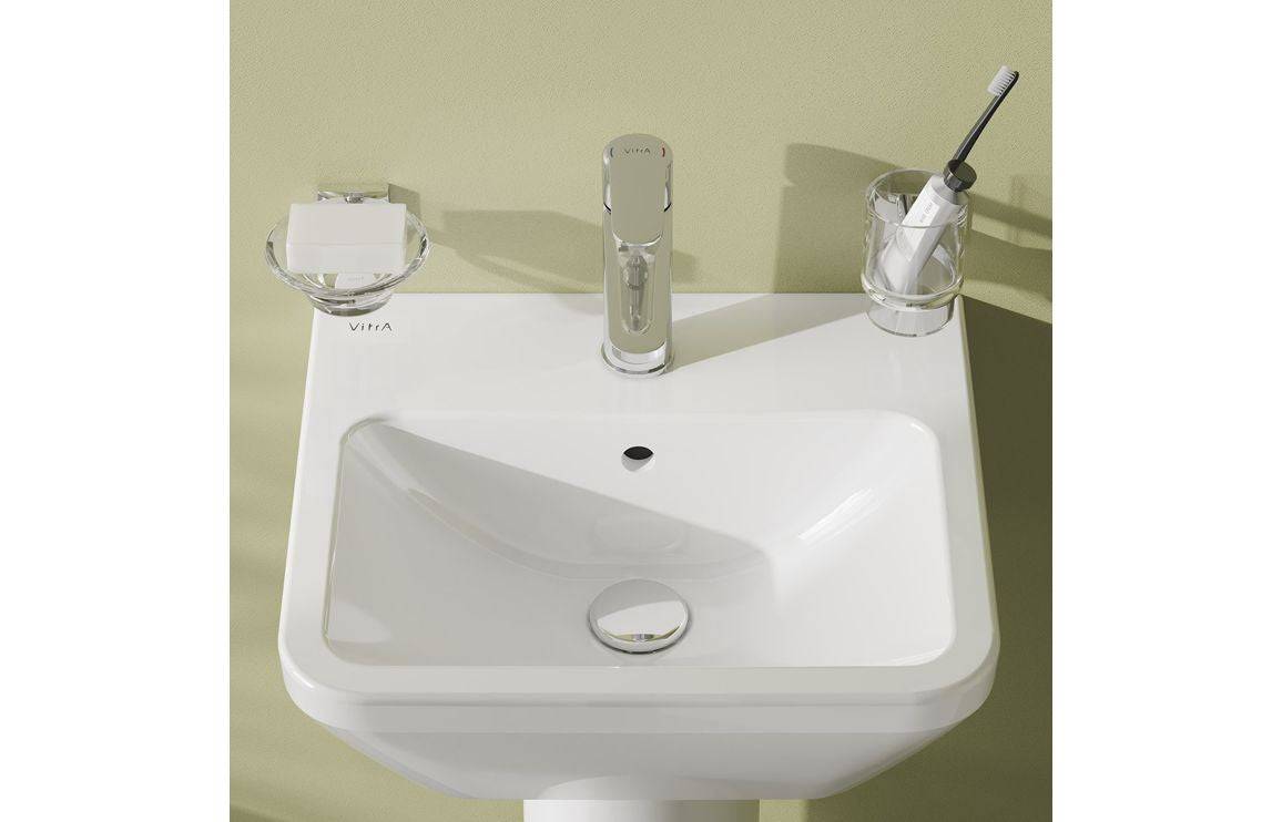 VitrA Integra 445x400mm 1TH Basin w/Overflow - White
