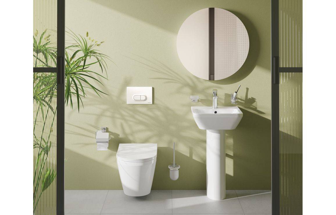 VitrA Integra 445x400mm 1TH Basin w/Overflow - White