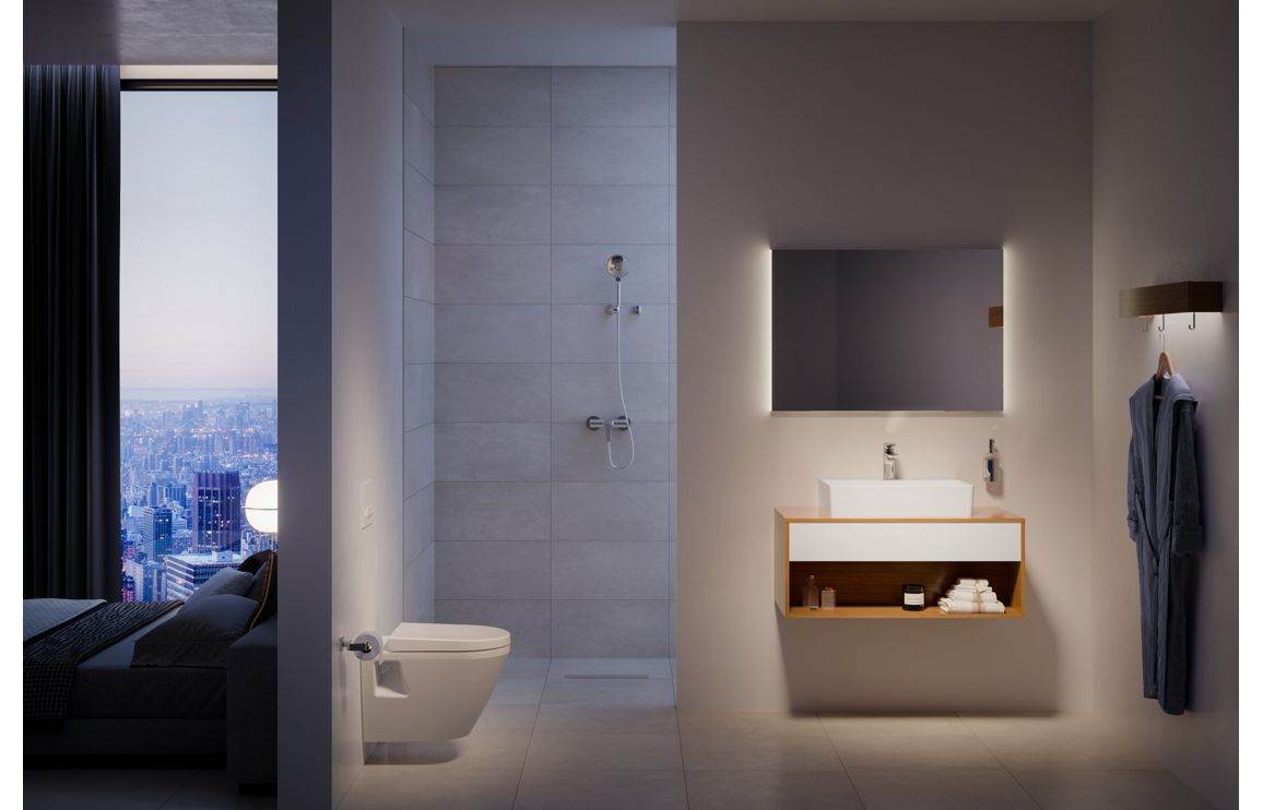VitrA Integra Rimless Wall Hung Pan Only - White