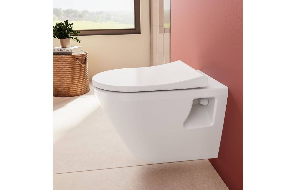 VitrA Integra Rimless Wall Hung Pan Only - White