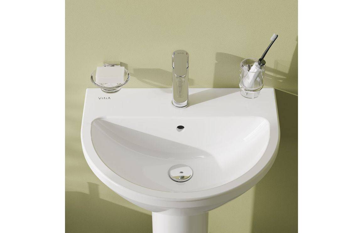 VitrA Integra 550x450mm 1TH Basin w/Overflow - White