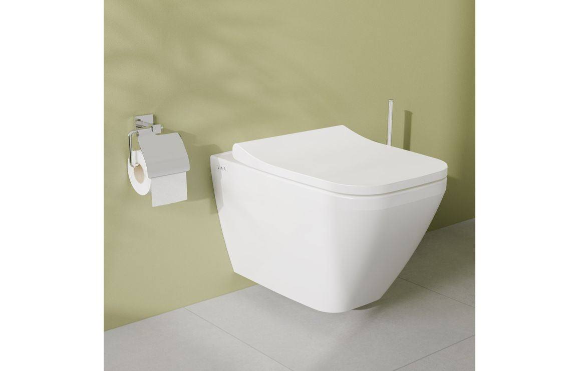 VitrA Integra Square Wall Hung Pan Only - White