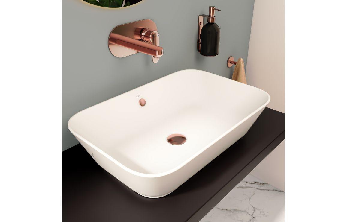 VitrA Geo 600x400mm 0TH Basin - White