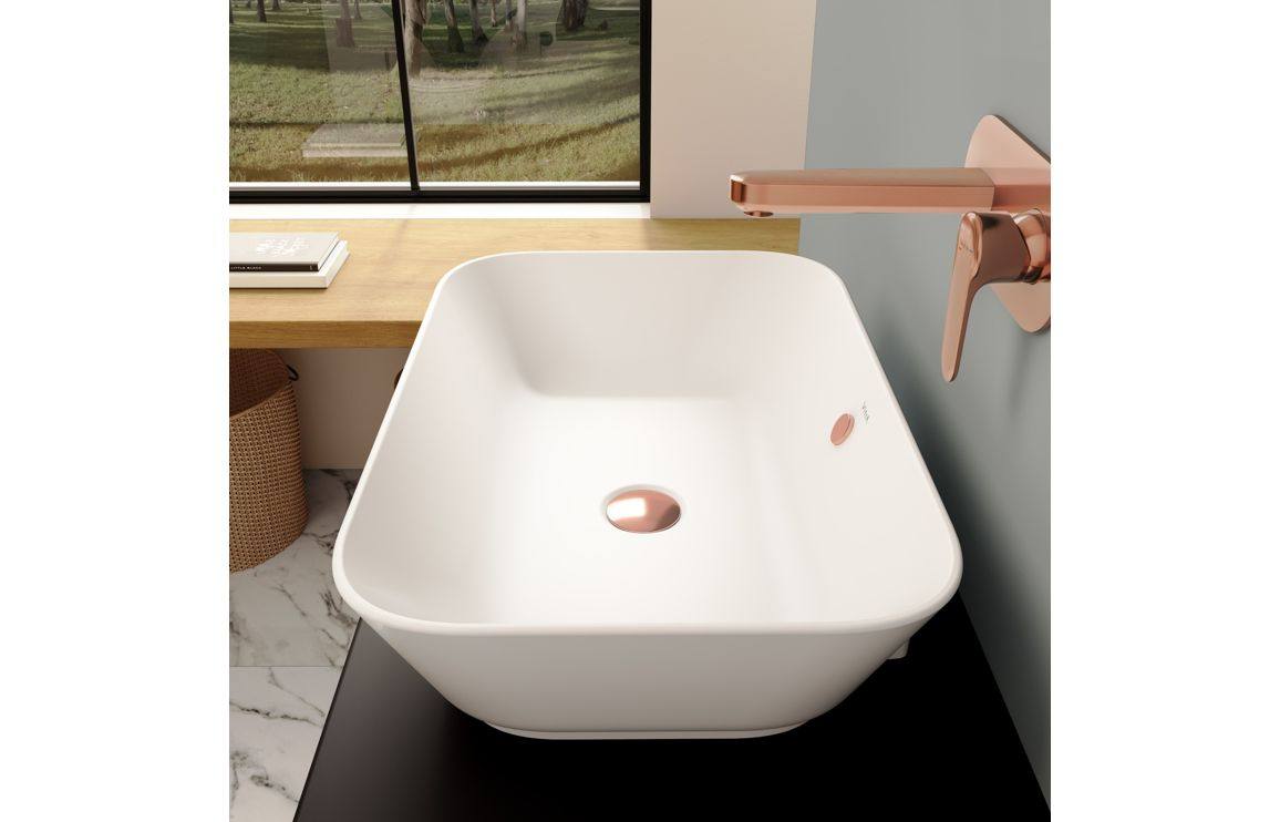 VitrA Geo 600x400mm 0TH Basin - White
