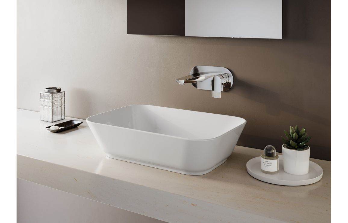 VitrA Geo 600x400mm 0TH Basin - White