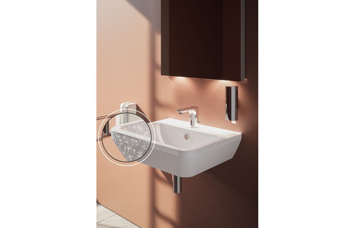 VitrA Geo 600x425mm 1TH Basin - White