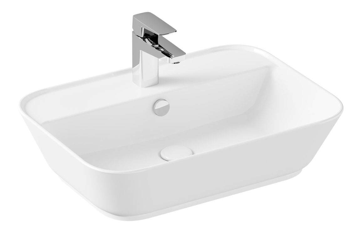 VitrA Geo 600x425mm 1TH Basin - White