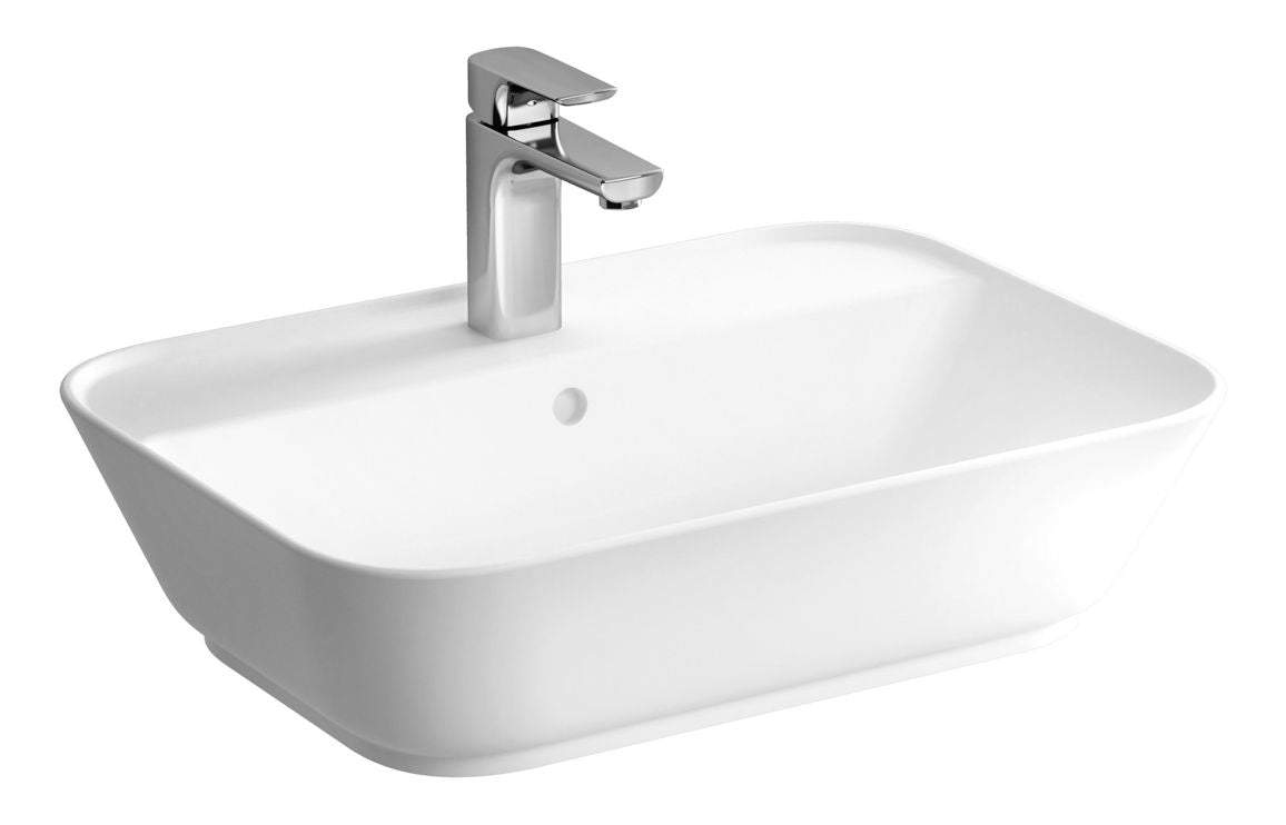VitrA Geo 600x425mm 1TH Basin - White