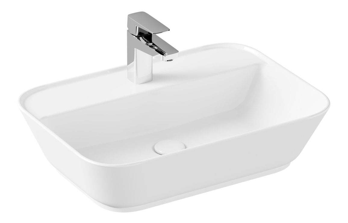 VitrA Geo 600x425mm 1TH Basin - White