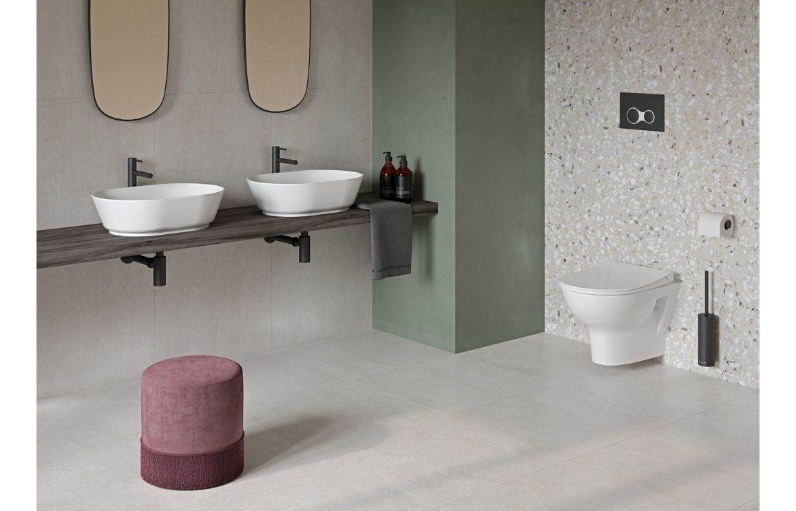 VitrA Geo 545x400mm 0TH Basin - White