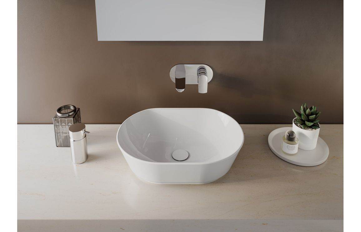 VitrA Geo 545x400mm 0TH Basin - White