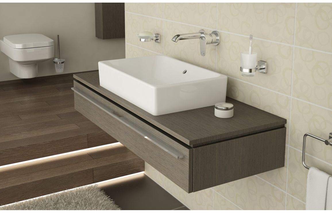 VitrA Nuo 500x380mm 0TH Basin - White