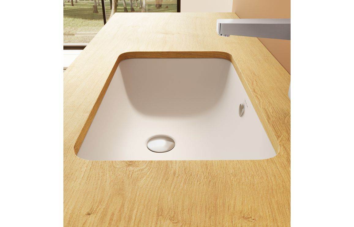 VitrA S20 550x370mm 0TH Undercounter Basin - White