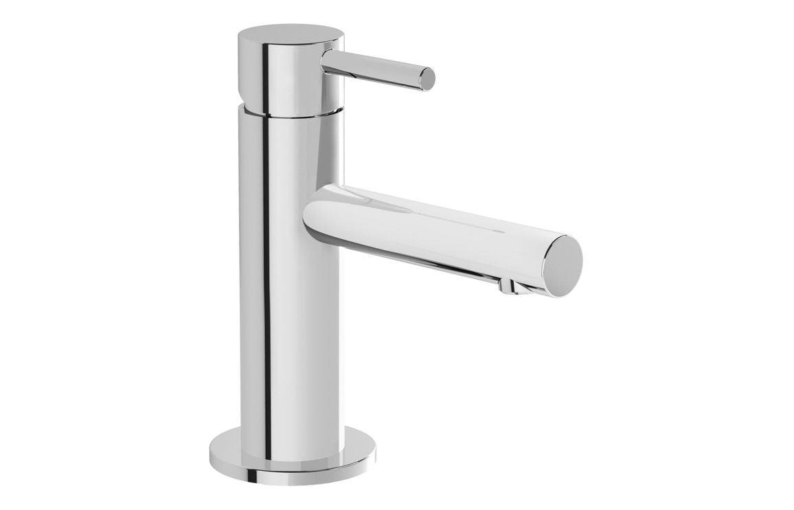 VitrA Origin Compact Basin Mixer: Brushed Nickel, Chrome, Matt Black, Soft Copper