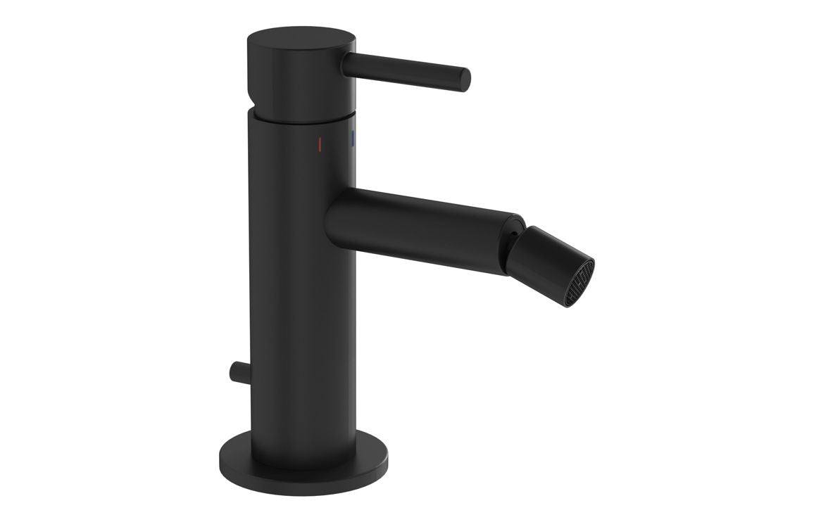 VitrA Origin Bidet Mixer: Brushed Nickel, Chrome, Matt Black, Soft Copper