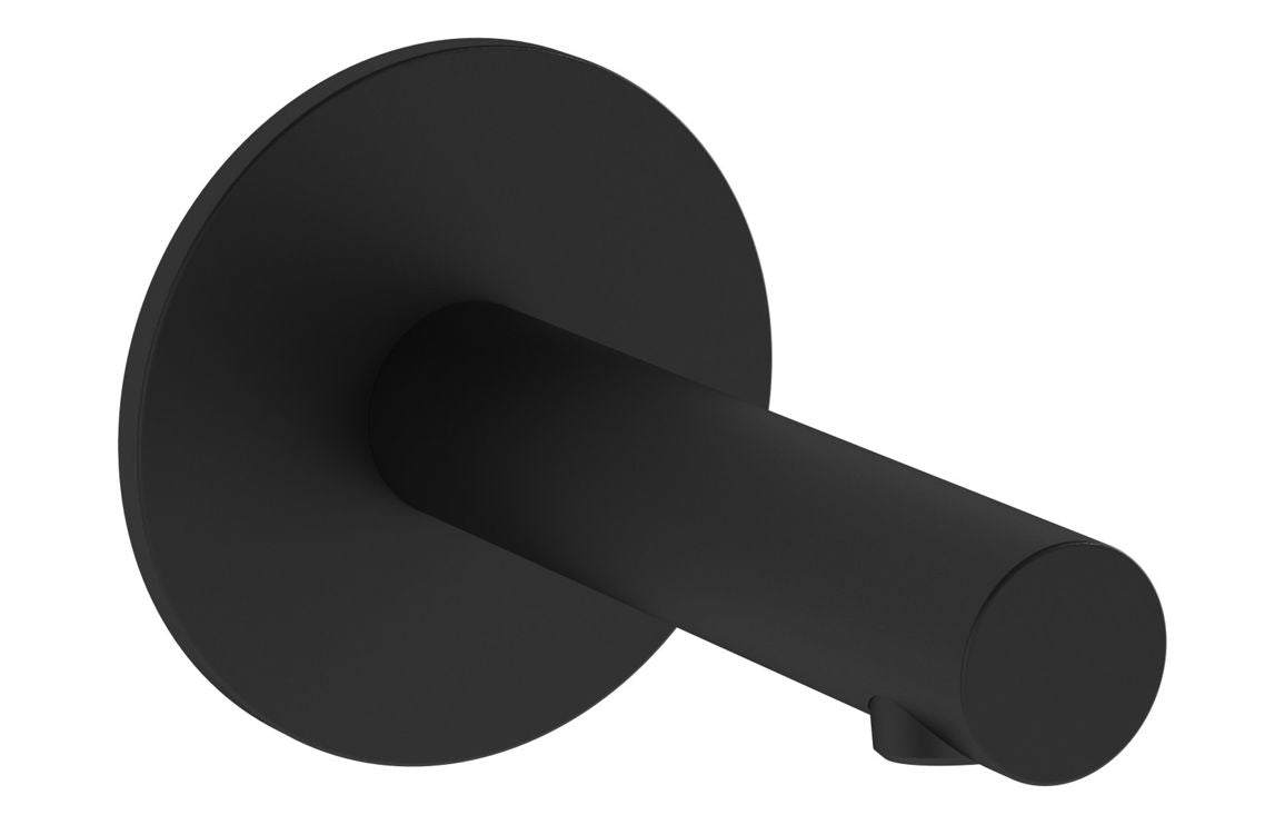 VitrA Origin Wall Mounted Bath Spout: Brushed Nickel, Chrome, Matt Black, Soft Copper